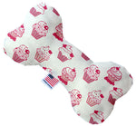 Pink Whimsy Cupcakes Stuffing Free Dog Toys - staygoldendoodle.com
