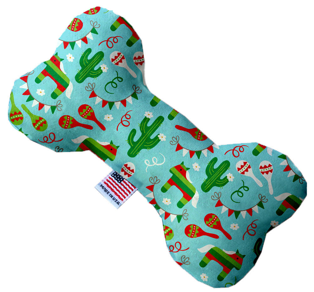 Turquoise Fiesta Stuffing Free Dog Toys - staygoldendoodle.com