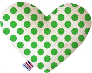 White and Green Dotted Stuffing Free Dog Toys - staygoldendoodle.com