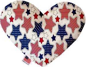 Patriotic Stars Stuffing Free Dog Toys - staygoldendoodle.com