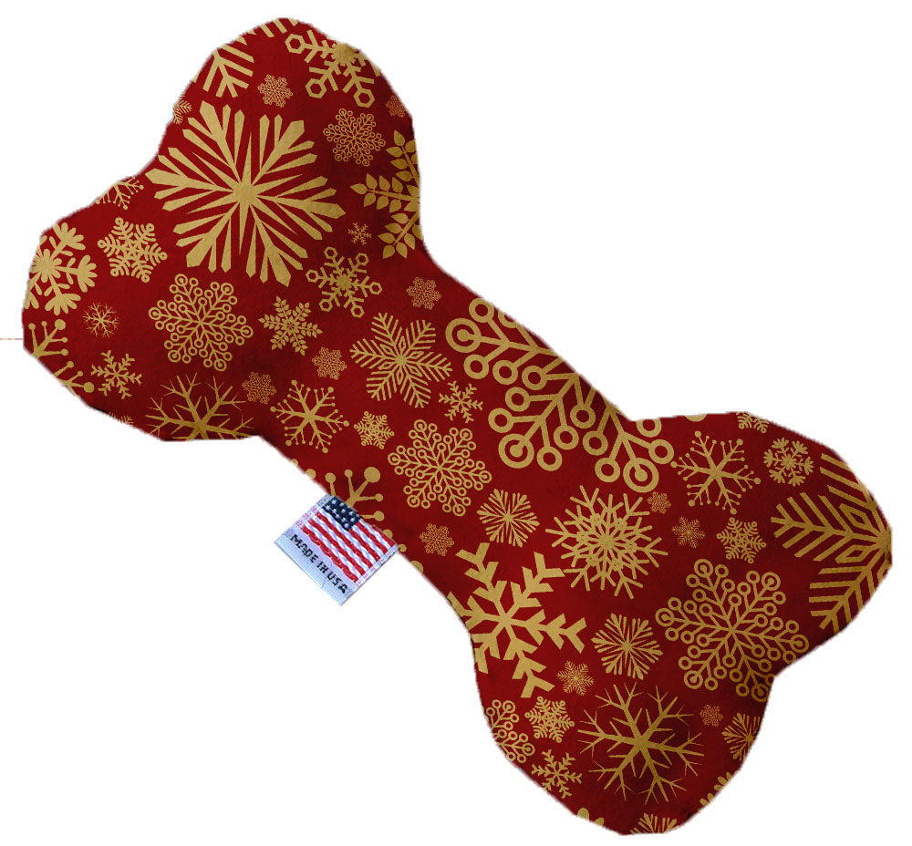 Red Snowflakes Stuffing Free Dog Toys - staygoldendoodle.com