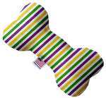 Mardi Gras Stripes Stuffing Free Dog Toys - staygoldendoodle.com