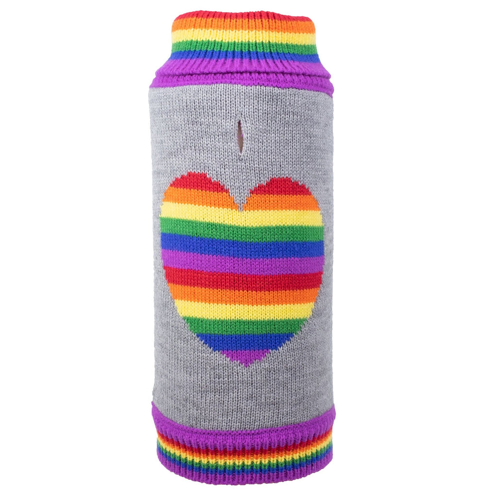 Rainbow Heart Sweater