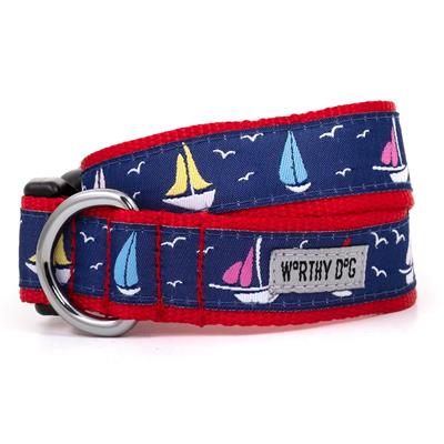 Sailboats Collar &amp; Lead Collection