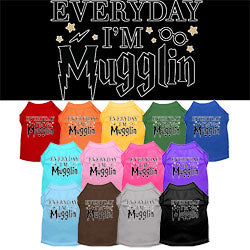 Every Day I'm Mugglin' Dog Shirt