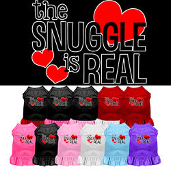 The Snuggle is Real Screen Print Dress