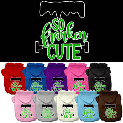So Franken Cute Dog Hoodie from StayGoldenDoodle.com