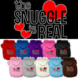 The Snuggle is Real Dog Hoodie from StayGoldenDoodle.com