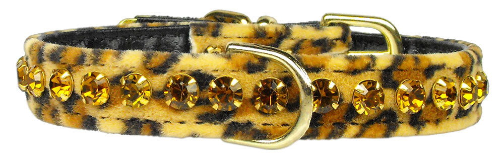 Tropical Dazzler Leopard Crystal Collar - staygoldendoodle.com