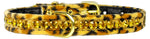 Princess Leopard Crystal Animal Print Dog Collar - staygoldendoodle.com