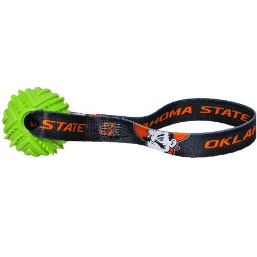 Oklahoma State Rubber Ball Toss Toy