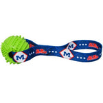 Ole Miss Rebels Rubber Ball Toss Toy