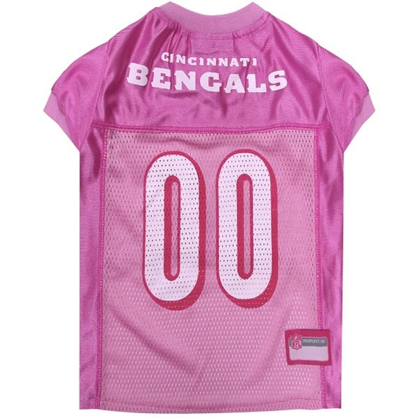 Cincinnati Bengals Pink Pet Jersey