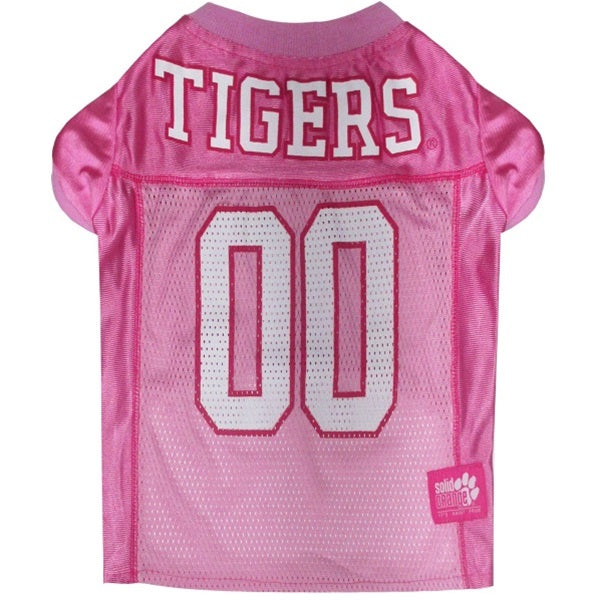 Clemson Tigers Pink Pet Jersey