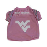 West Virginia Mountaineers Collegiate Pink Pet Jersey