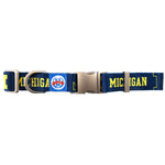 Michigan Wolverines Premium Pet Nylon Collar