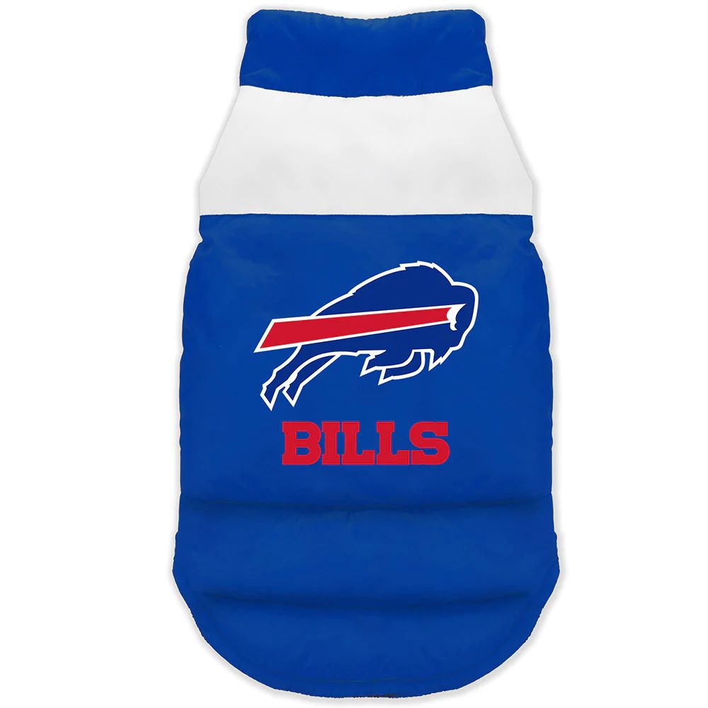 Buffalo Bills Pet Parka Puff Vest