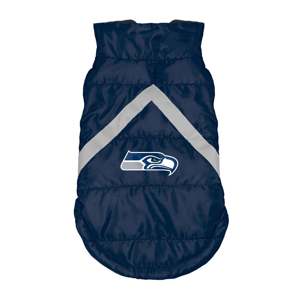 Seattle Seahawks Pet Puffer Vest
