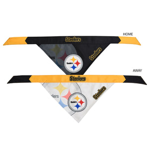 Pittsburgh Steelers Home & Away Pet Bandana Set