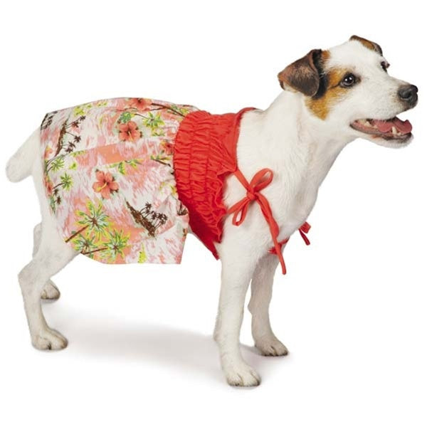 Casual Canine Hawaiian Breeze Camp Pet Dress