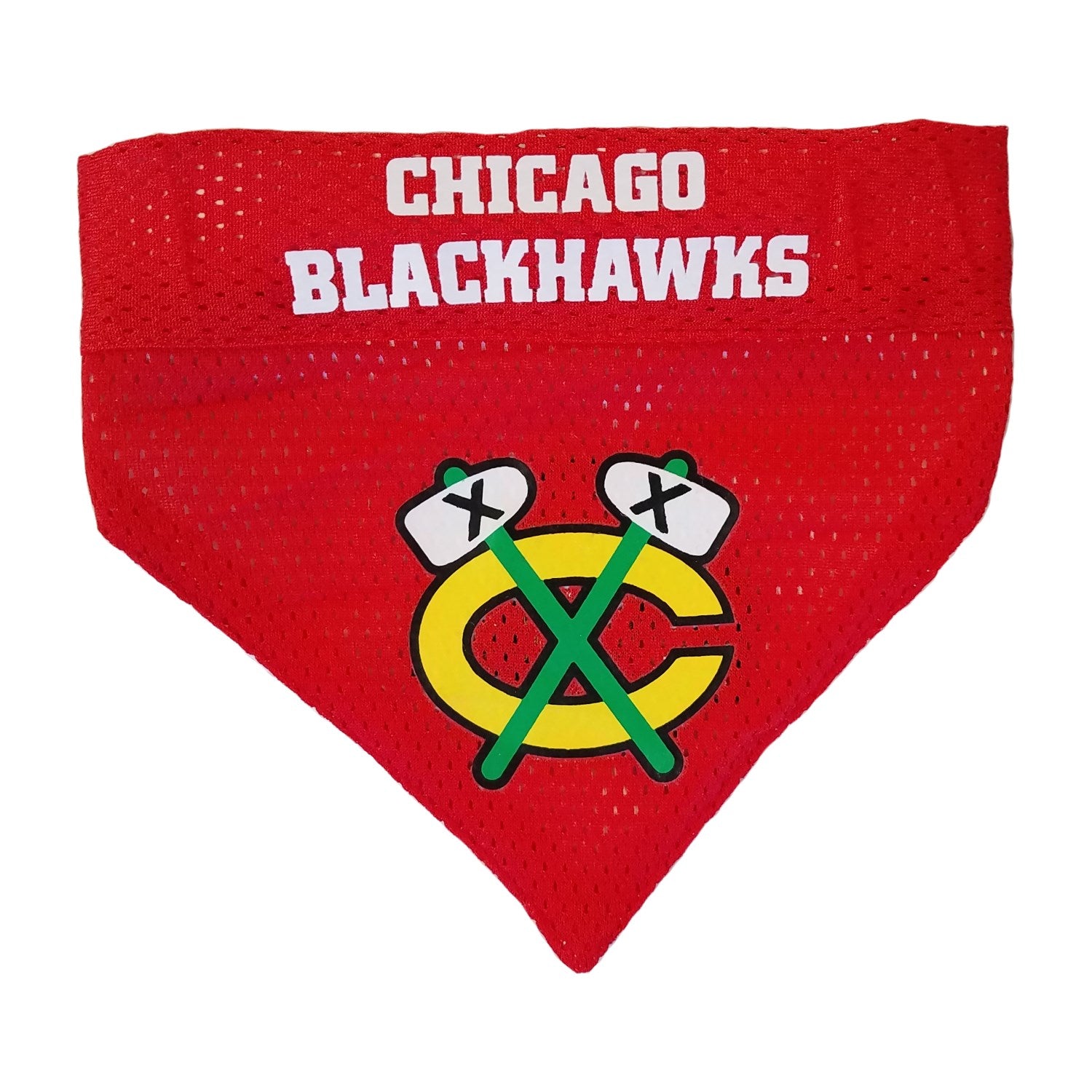 Chicago Blackhawks Pet Reversible Bandana