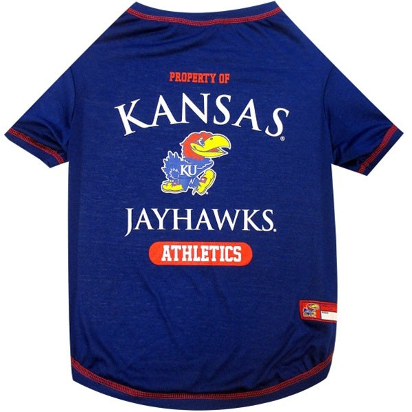 Kansas Jayhawks Pet Tee Shirt