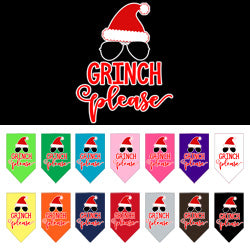 Grinch Please Holiday Bandanas