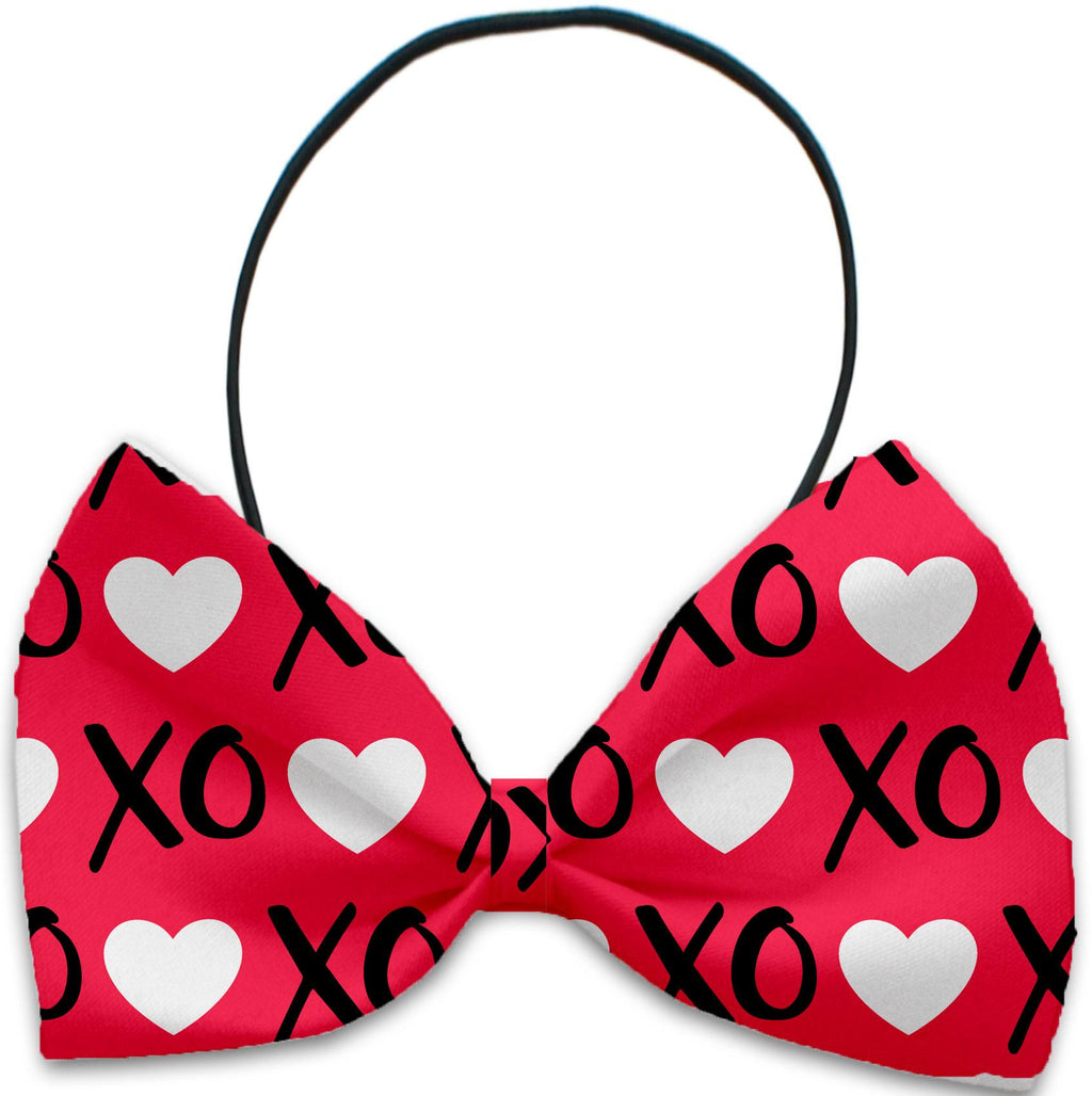 Red Xoxo Pet Bow Tie - staygoldendoodle.com