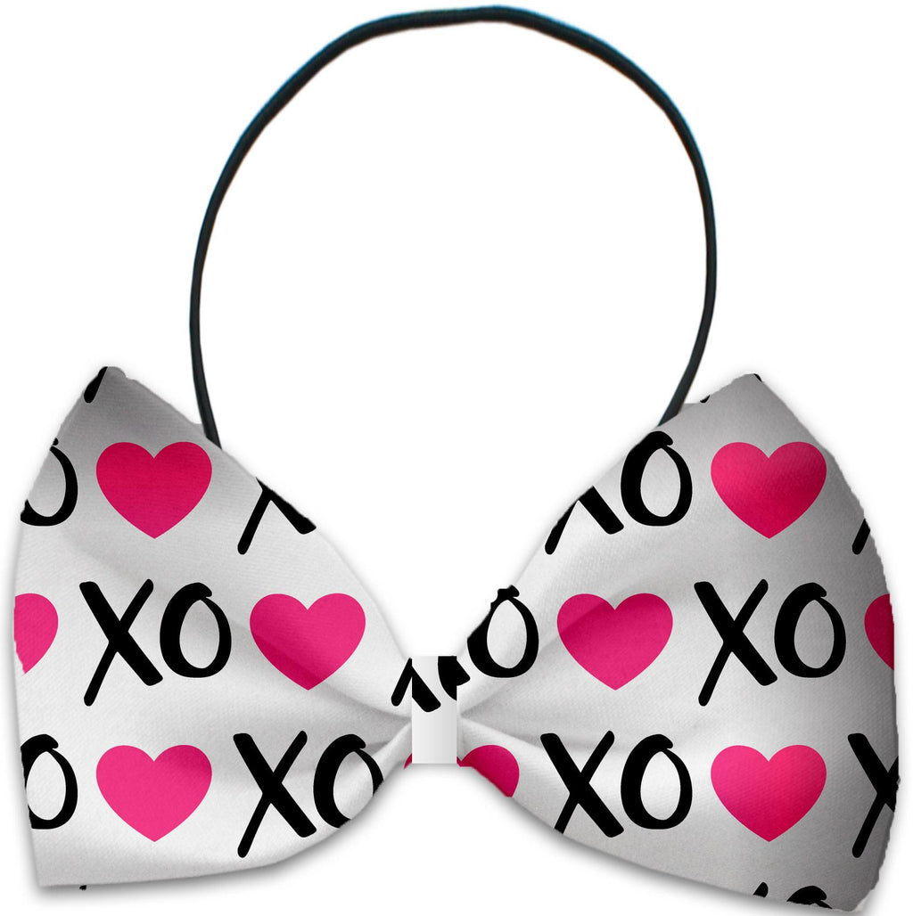 Pink Xoxo Pet Bow Tie - staygoldendoodle.com