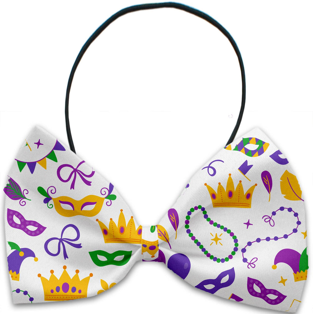 Mardi Gras Masks Pet Bow Tie - staygoldendoodle.com
