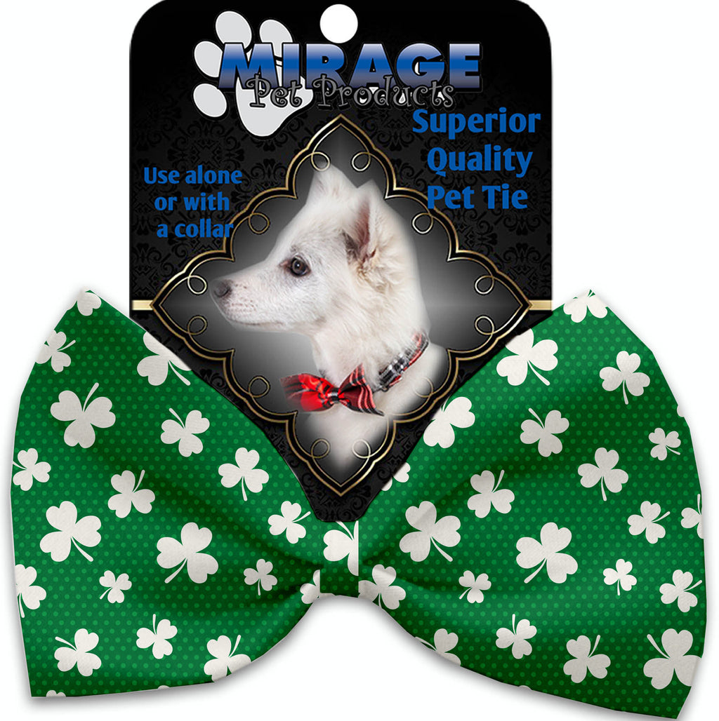 Shamrock Pet Bow Tie Collar Accessory With Velcro - staygoldendoodle.com