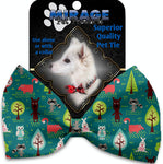 Forest Follies Pet Bow Tie Collar Accessory With Velcro - staygoldendoodle.com