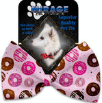 Pink Donuts Pet Bow Tie - staygoldendoodle.com