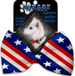 Stars And Stripes Pet Bow Tie - staygoldendoodle.com