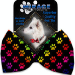 Rainbow Paws Pet Bow Tie Collar Accessory With Velcro - staygoldendoodle.com
