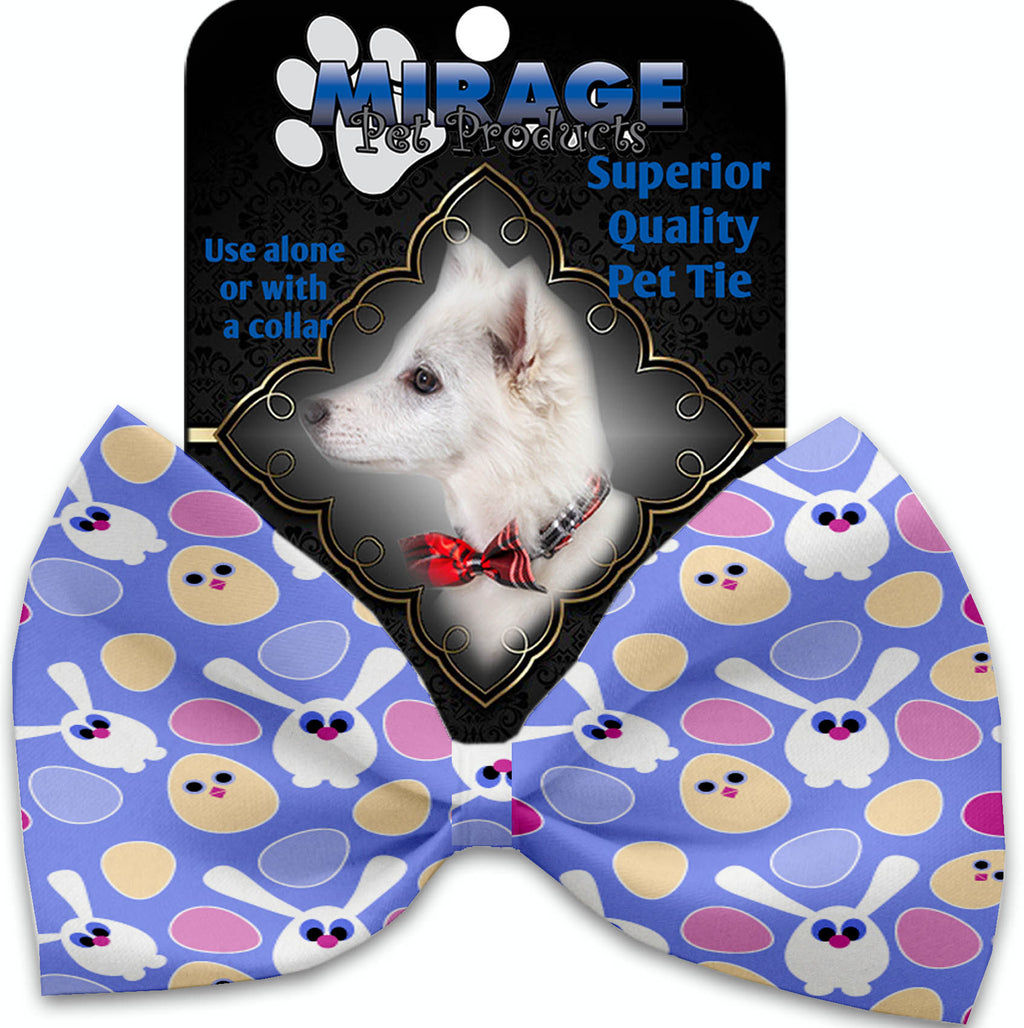 Chicks And Bunnies Pet Bow Tie Collar Accessory With Velcro - staygoldendoodle.com