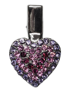 Heart Clip Purple