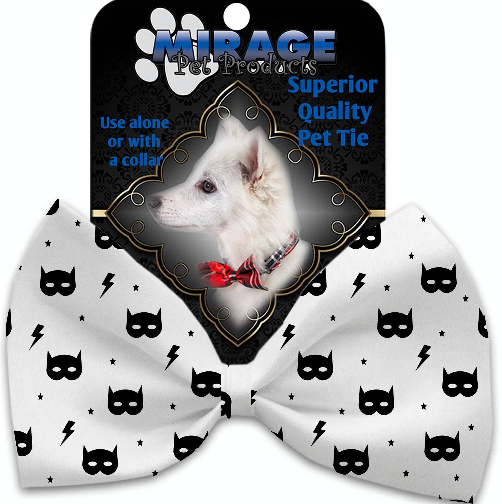 Super Hero Masks Pet Bow Tie - staygoldendoodle.com