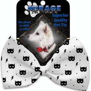 Super Hero Masks Pet Bow Tie - staygoldendoodle.com