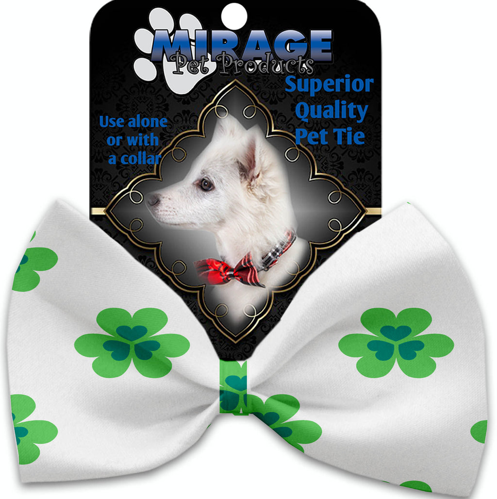 Lucky Charms Pet Bow Tie Collar Accessory With Velcro - staygoldendoodle.com