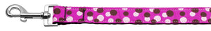 Confetti Dots Nylon Leash - staygoldendoodle.com