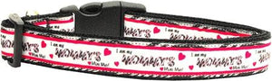 Mommy's Mini Me Nylon Collar Large - Stay Golden Doodle