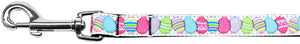Easter Egg Nylon Ribbon Pet Leash 5-8 Inch Wide 4ft Lsh - Stay Golden Doodle