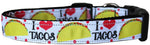 Taco Tuesday Nylon Dog Collar - staygoldendoodle.com