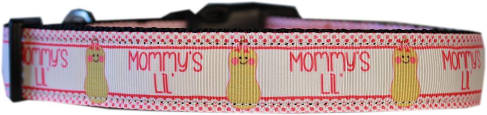 Mommy's Lil Peanut Nylon Dog Collar - staygoldendoodle.com