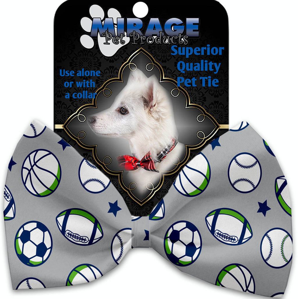 Sports And Stars Pet Bow Tie Collar Accessory With Velcro - staygoldendoodle.com