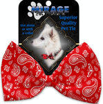 Red Western Pet Bow Tie - staygoldendoodle.com