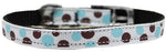Confetti Dots Nylon Dog Collar With Classic Buckle 3/8" - staygoldendoodle.com