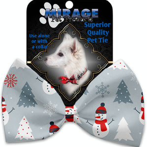 Look At Frosty Go Pet Bow Tie
