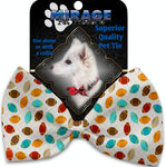 Football Frenzy Pet Bow Tie Collar Accessory With Velcro - staygoldendoodle.com